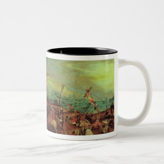 Caneca De Café Em Dois Tons A crucificação (Direita)