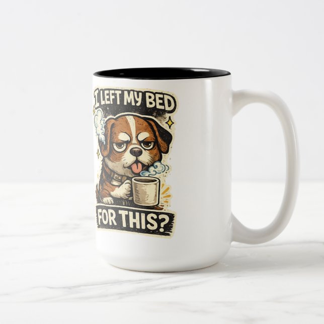 Caneca De Café Em Dois Tons A cup for dog lovers (Direita)