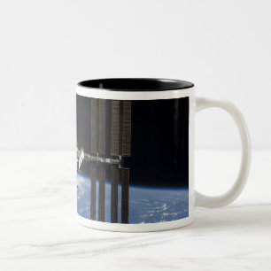 Caneca De Café Em Dois Tons A estação espacial internacional 9