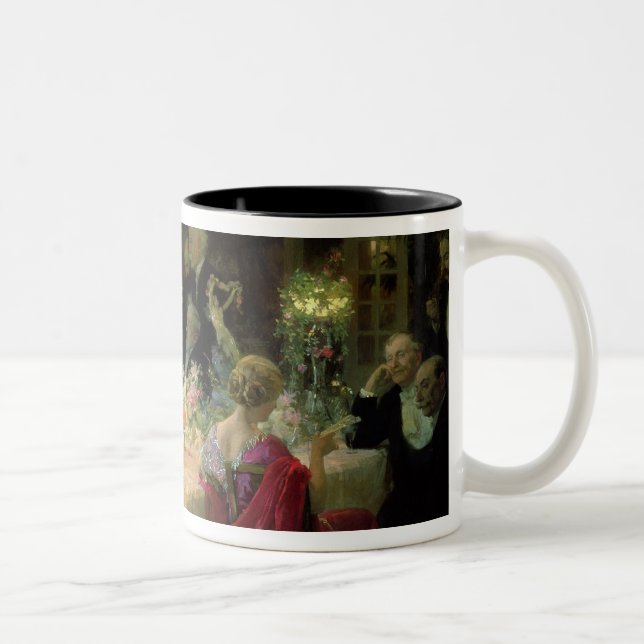 Caneca De Café Em Dois Tons A extremidade do comensal, 1913 (Direita)