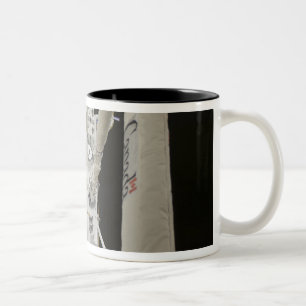 Caneca De Café Em Dois Tons A facilidade expor 2 da experiência módulo japon