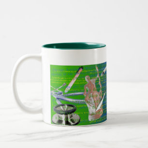 Caneca De Café Em Dois Tons A Ferramenta do doutor