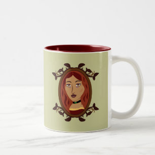 Caneca De Café Em Dois Tons A Filha do Bowyer