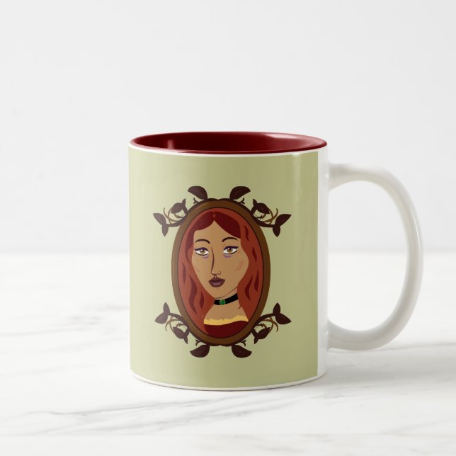Caneca De Café Em Dois Tons A Filha do Bowyer (Direita)
