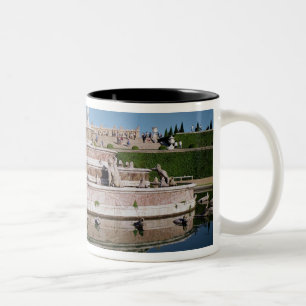 Caneca De Café Em Dois Tons A fonte de Latona