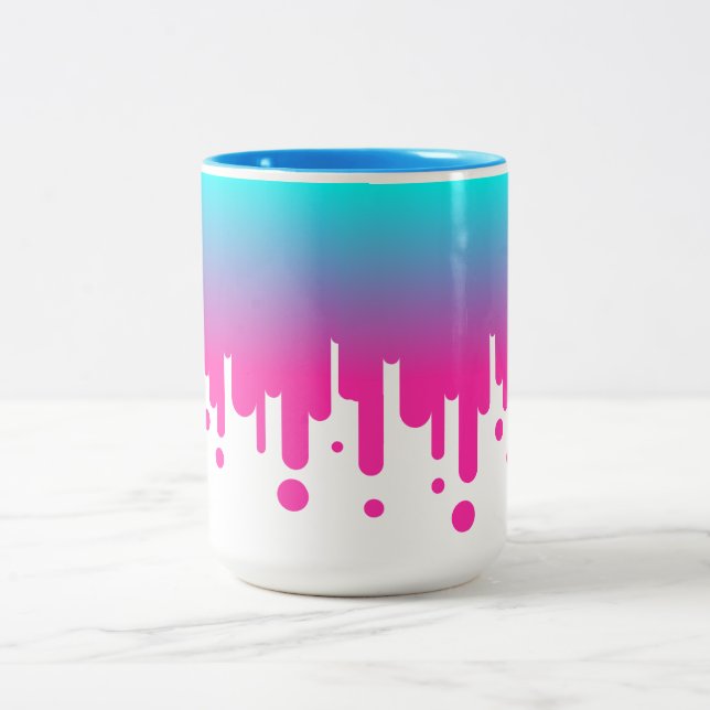 Caneca De Café Em Dois Tons A fusão (Centro)