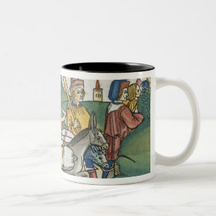 Caneca De Café Em Dois Tons A génese 42 25-28 Joseph envia a seus irmãos os