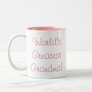 Caneca De Café Em Dois Tons A grande avó do mundo!