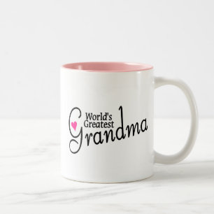 Caneca De Café Em Dois Tons A grande avó dos mundos