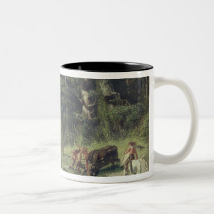 Caneca De Café Em Dois Tons A Idade da Pedra