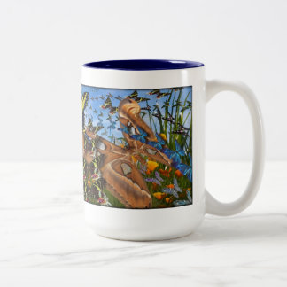 Caneca De Café Em Dois Tons A inspiração de segunda-feira