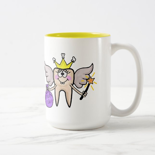 Caneca De Café Em Dois Tons A Lama Dos Dentes Personaliza-A! (Direita)