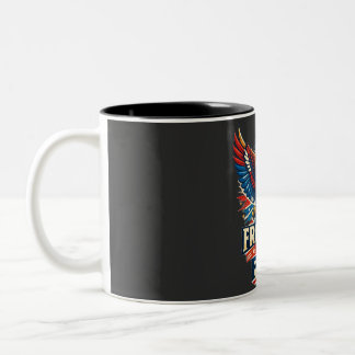 Caneca De Café Em Dois Tons A liberdade não é gratuita