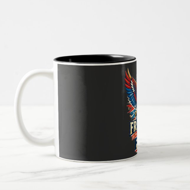 Caneca De Café Em Dois Tons A liberdade não é gratuita (Esquerda)