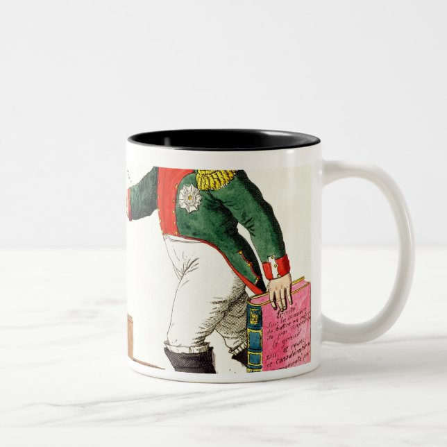 Caneca De Café Em Dois Tons A luz do século XIX, 1815 (Direita)