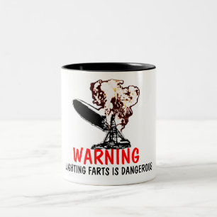 Caneca De Café Em Dois Tons A luz farts