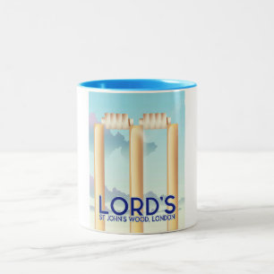 Caneca De Café Em Dois Tons A madeira do St John do senhor, Londres