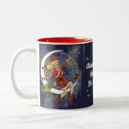 Caneca De Café Em Dois Tons A magia natalícia começa com o Dr. Natal