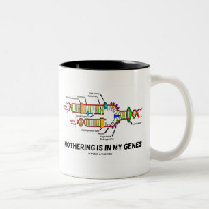 Caneca De Café Em Dois Tons A Maternidade Está Nos Meus Genes (Replicação de D