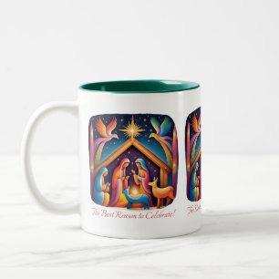 Caneca De Café Em Dois Tons A Melhor Razão Para Celebrar