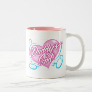 Caneca De Café Em Dois Tons A menina do pai