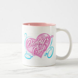 Caneca De Café Em Dois Tons A menina do pai