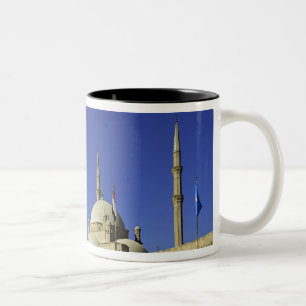 Caneca De Café Em Dois Tons A Mesquita de Muhammad Ali na Cidadela, também 2