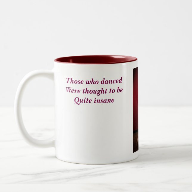 Caneca De Café Em Dois Tons A música não ouvida (Esquerda)