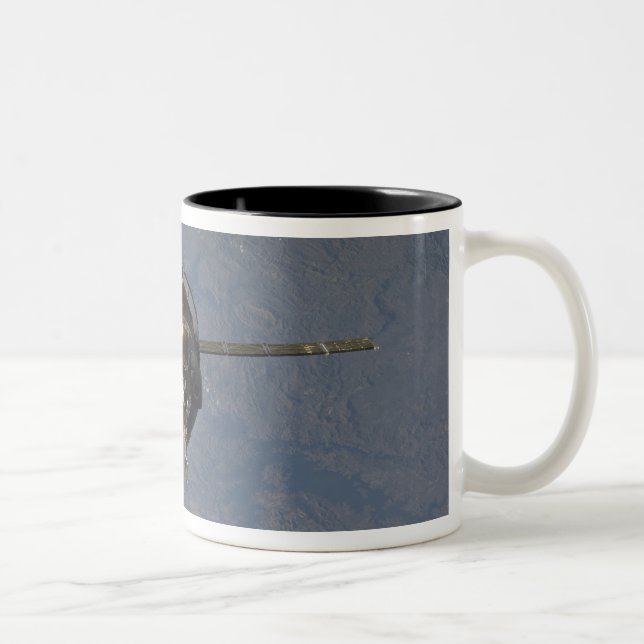 Caneca De Café Em Dois Tons A nave Soyuz TMA-19 2 (Direita)