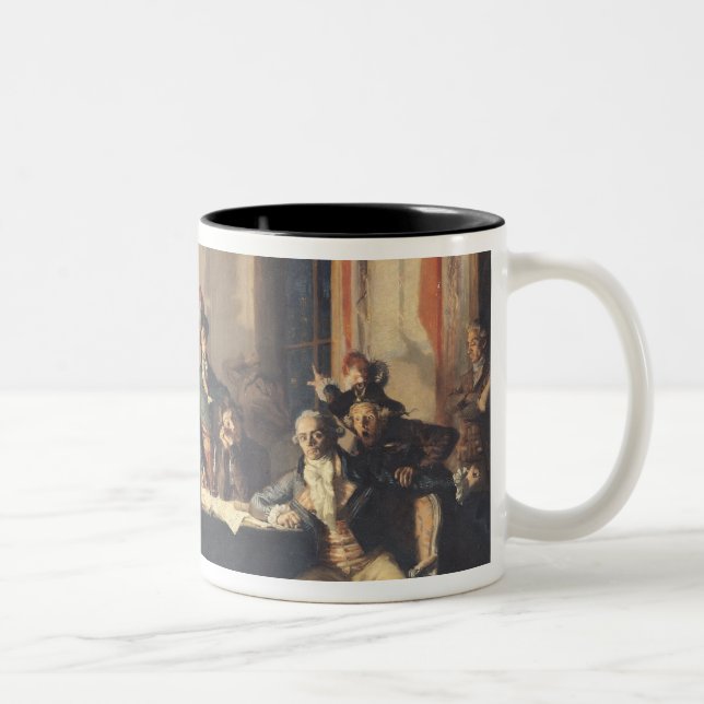 Caneca De Café Em Dois Tons A noite do 8o e 9o Thermidor (Direita)