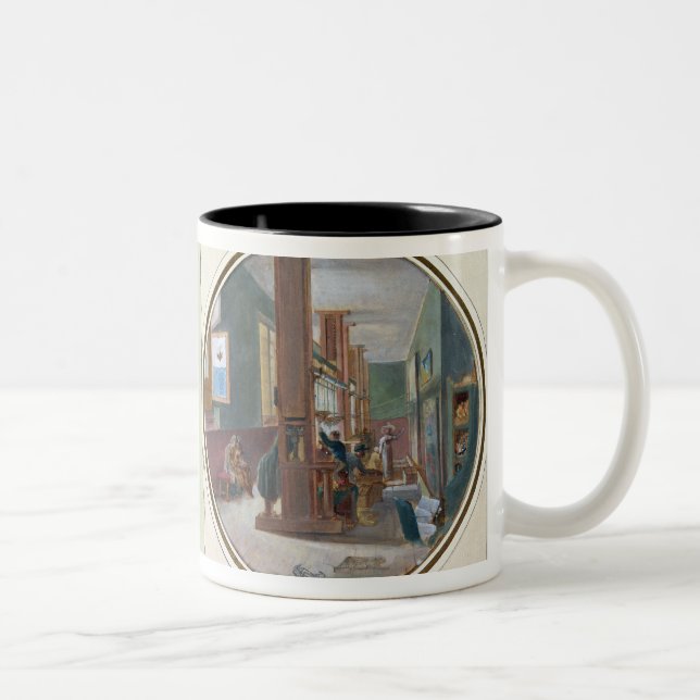 Caneca De Café Em Dois Tons A oficina dos Gobelins, 1840 (Direita)