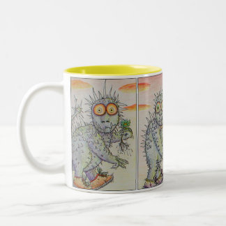 Caneca De Café Em Dois Tons A outra teoria da evolução