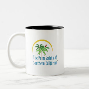 Caneca De Café Em Dois Tons A Palm Society Mug