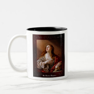 Caneca De Café Em Dois Tons A Penitente Magdalene por Guido Reni