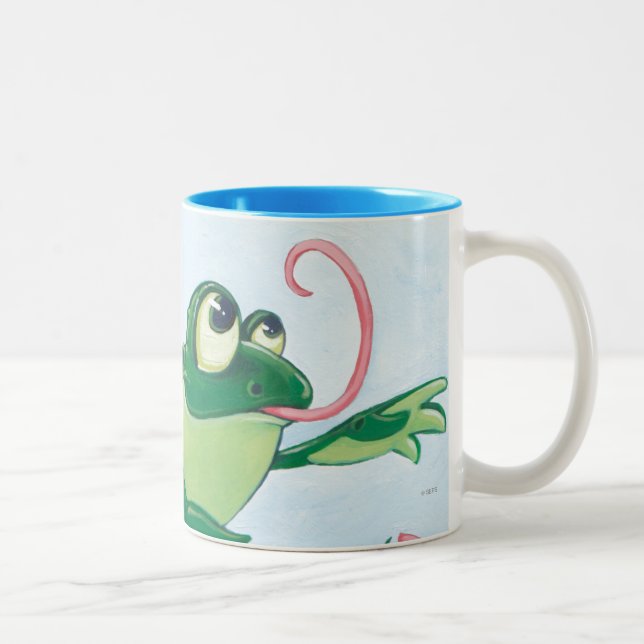 Caneca De Café Em Dois Tons A perseguição (Direita)