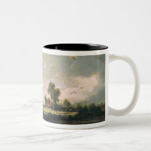 Caneca De Café Em Dois Tons A piscina com um céu tormentoso, c.1865-7