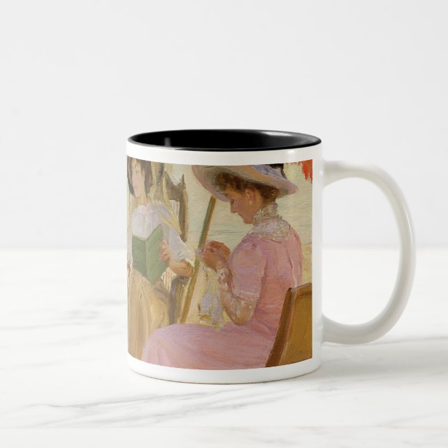 Caneca De Café Em Dois Tons A praia, 1929 (Direita)