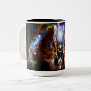 Caneca De Café Em Dois Tons A Princesa Arzookiana Dos Quatro Nebulosos