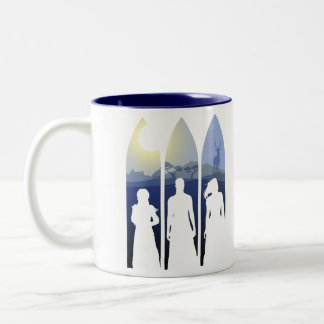 Caneca De Café Em Dois Tons A procura - confie os destinos/Evermoon