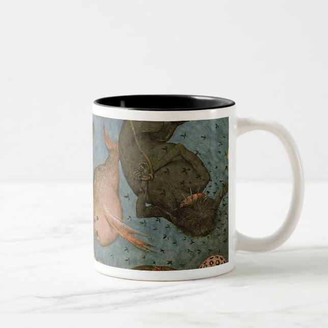Caneca De Café Em Dois Tons A queda dos anjos rebelde, 1562 (Direita)