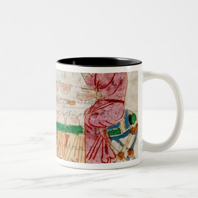 Caneca De Café Em Dois Tons A refeição, 'de De Universo' (Direita)