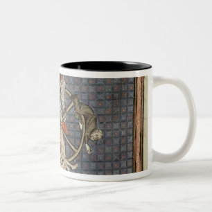 Caneca De Café Em Dois Tons A roda da fortuna, de Ovide Moralise