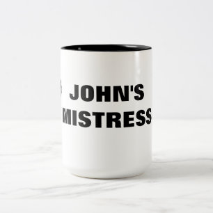 CANECA DE CAFÉ EM DOIS TONS A SENHORA DE JOHN