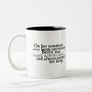 Caneca De Café Em Dois Tons A Série Betty