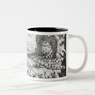 Caneca De Café Em Dois Tons A tentação de St Anthony