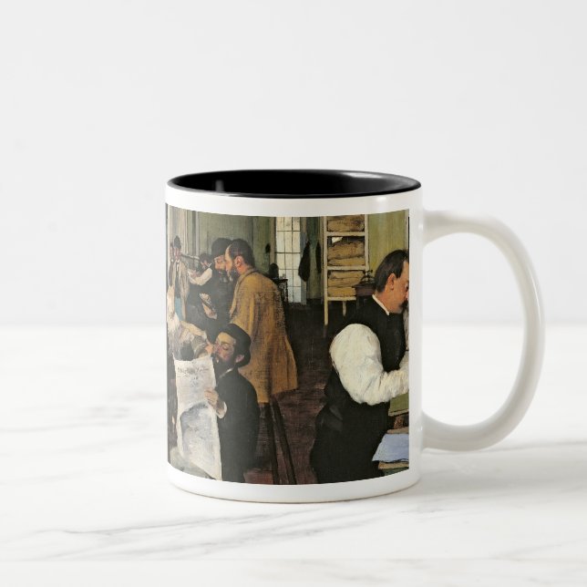 Caneca De Café Em Dois Tons A troca do algodão, Nova Orleães, 1873 (Direita)