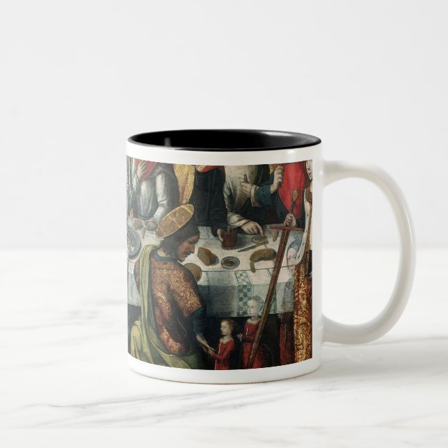 Caneca De Café Em Dois Tons A última ceia, 1482 (Direita)