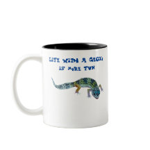 A vida com uma lagartixa é mais divertida