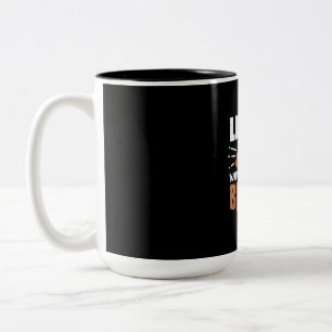 Caneca De Café Em Dois Tons A Vida É Melhor Com Um Cachorro De Beagle