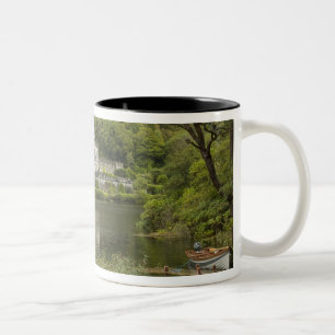 Caneca De Café Em Dois Tons Abadia de Kylemore, Condado de Galway, Irlanda,